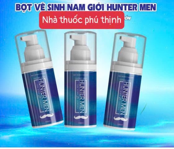 Bọt Vệ Sinh Nam Hunter Men - Dung Dịch Làm Sạch, Khử Mùi Hương Nước Hoa 100ml - Sản Phẩm Chăm Sóc Nam Giới Chính Hãng