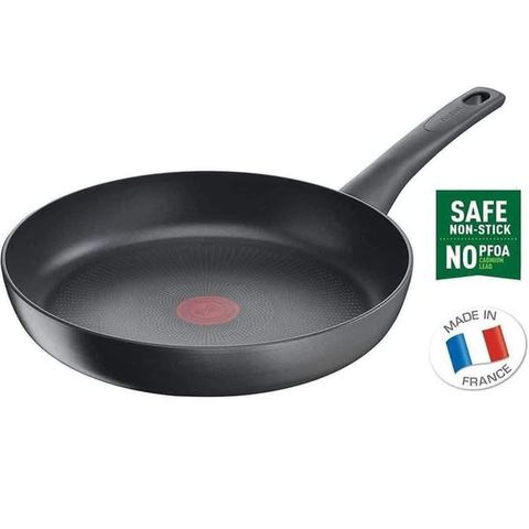 Chảo Chống Dính Tefal Ultimate - 3 Lớp Titanium Siêu Bền, Chống Trầy, Công Nghệ Thermo-Spot, Dùng Tất Cả Các Loại Bếp