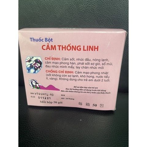 Cảm Thống Linh Bình An - Thực Phẩm Chức Năng Hỗ Trợ Giảm Ho, Cảm Sốt, Đau Nhức, Tăng Cường Đề Kháng Cho Gia Đình