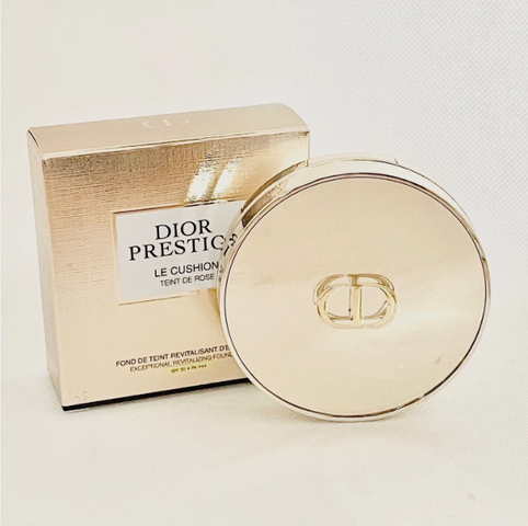 Phấn Nhí Dior - Cushion Prestige SPF 50 PA+++ Kiềm Dầu 4G Màu Vàng - Trang Điểm Hoàn Hảo & Bảo Vệ Da Chống Nắng