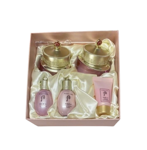 Set Kem Dưỡng Ẩm Whoo Hồng Gongjinhyang Soo Vital Hydrating Cream Duo - Chăm Sóc Da Trắng Sáng, Dưỡng Ẩm Chống Lão Hóa