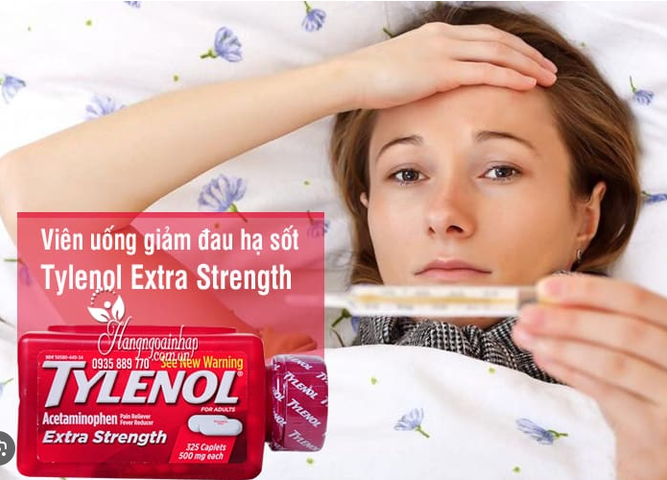 Tylenol - Giảm Đau Hạ Sốt Hộp 325 Viên ( Viên Trắng)