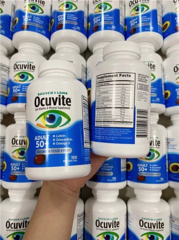 Viên Uống Bổ Mắt Ocuvite Eye Vitamin Dinh Dưỡng cho Người Trên 50 Tuổi - Giúp Bảo Vệ và Cải Thiện Sức Khỏe Mắt