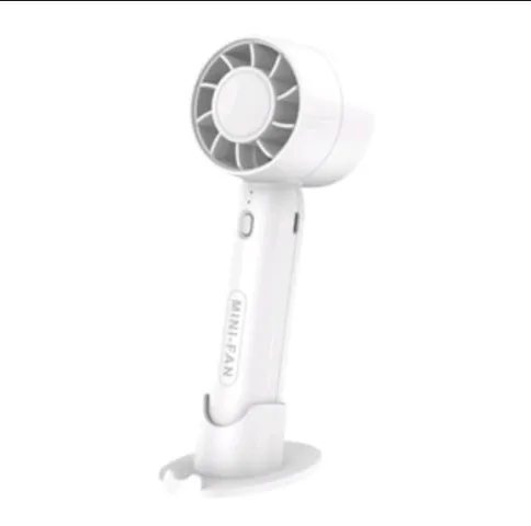 Quạt Cầm Tay Mini Không Cánh QT10 - Quạt Để Bàn Pin USB, Độ Ồn Thấp, Thiết Kế Dễ Thương và Tiện Lợi