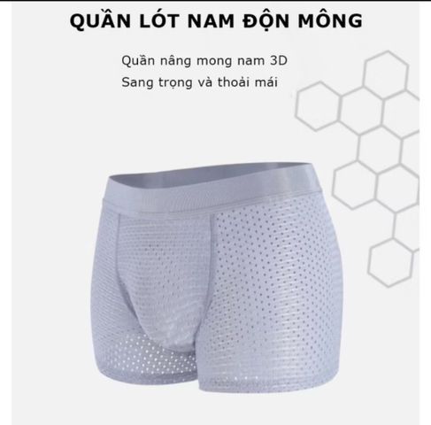 Quần Lót Nâng Mông Nam - Giải Pháp Tạo Dáng Cho Văn Phòng, Đai Lưng Đàn Hồi, Thoáng Khí, Tự Tin Hơn Mỗi Ngày