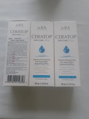 Kem Dưỡng Ẩm Sâu CERATOP BODY CARE - Giảm Chàm, Vảy Nến, Eczema - Bảo Vệ Da, 125ml