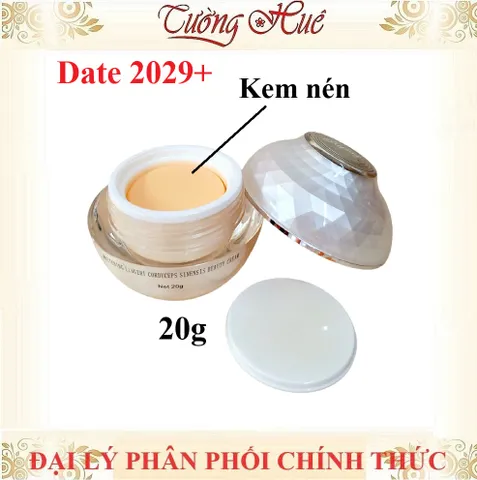Kem Dưỡng Trắng Da Cao Cấp REPLAY Tinh Chất LINGZHI & Đông Trùng Hạ Thảo 20g - Chống Nhăn, Làm Mờ Nám, Sáng Da Tự Nhiên