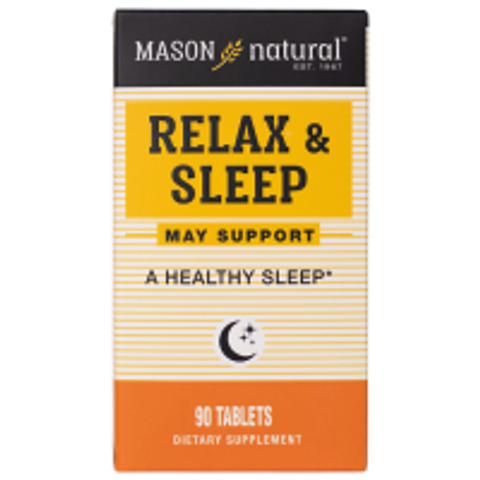 Mason Natural Relax & Sleep - Viên Nén Hỗ Trợ Giấc Ngủ Sâu Cho Người Lớn - Giải Pháp Thư Giãn Tối Ưu