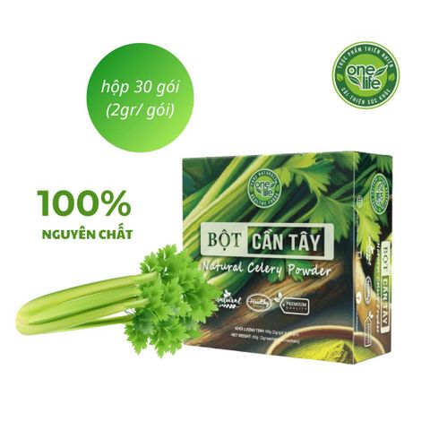 Bột Cần Tây Hữu Cơ One Life - Giải Pháp Detox, Giảm Cân Tiện Lợi, Thực Phẩm Sạch Cho Người Bận Rộn, 100% Tự Nhiên, Dễ Sử Dụng