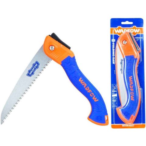 Cưa cắt cành gấp gọn 180mm Wadfow WHW4607 - Dụng cụ làm vườn sắc bén, tiện lợi, thiết kế chống trượt, dễ mang theo