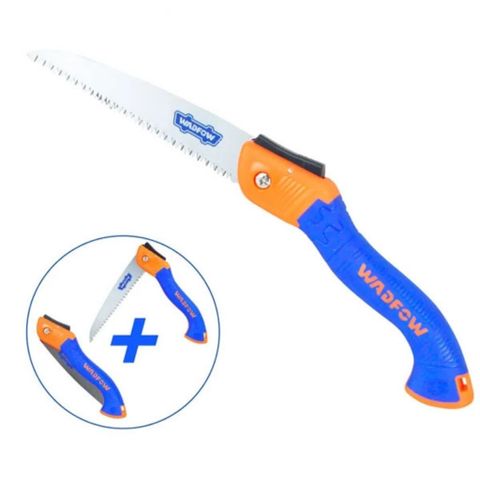 Cưa cắt cành gấp gọn 180mm Wadfow WHW4607 - Dụng cụ làm vườn sắc bén, tiện lợi, thiết kế chống trượt, dễ mang theo