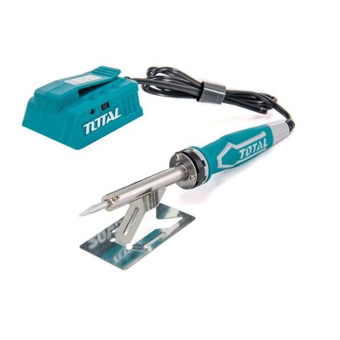 Mỏ hàn chì không dây Total TSILI2001 - Hàn thiếc 40W 20V, gia nhiệt nhanh, sửa chữa điện tử tiện dụng