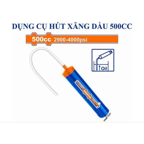 Dụng cụ hút nhiên liệu 500cc Wadfow WGG3550 - Thiết kế gọn nhẹ, chịu lực tốt, thao tác nhanh cho xe máy, ô tô và máy nông nghiệp