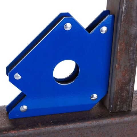 Ke Nam Châm Hàn Góc 5 Inch Wadfow WMC1605 - Lực Hút 75lbs, Chất Liệu Thép Chống Gỉ, Dụng Cụ Hàn Chuyên Nghiệp, Cố Định Vật Liệu Kim Loại