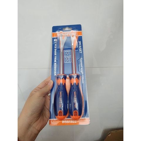 Bộ 2 Dụng Nạy Nút Nhựa WSS1602 - Dễ Dàng Trượt Vào Khu Vực Hạn Chế, Phù Hợp Với Kẹp Tròn Và Vuông, Chốt Nhựa