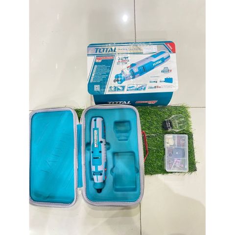 Máy Mài Khuôn Không Dây Total TMGLI0801 8V - Dụng Cụ Tiện Lợi Cho Thợ Cơ Khí, Khắc Gỗ, Đánh Bóng Kim Loại