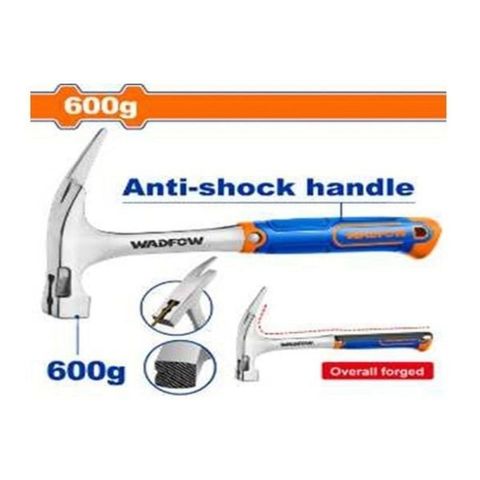 Búa Nhổ Đinh 600g WADFOW WHM8360 - Dụng Cụ Chống Trượt, Tay Cầm Chống Sốc, Đóng Đinh Từ Tính Chất Lượng Cao