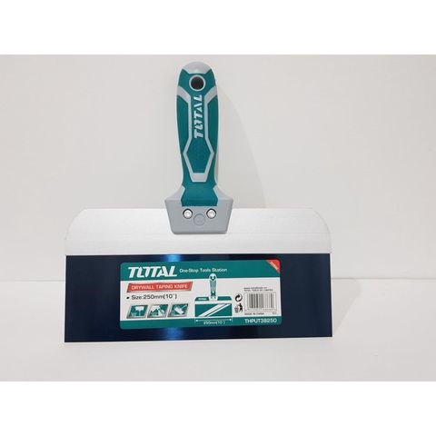 Dụng cụ cạo sơn 10 inch TOTAL THPUT38250 - Lưỡi nhôm 0.5mm, tay cầm thiết kế độc đáo cho công việc chuyên nghiệp