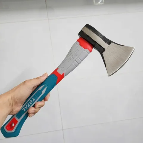 Búa Rìu Total THAX061600 600g - Đầu Rìu Rèn Cải Tiến, Tay Cầm Sợi Thủy Tinh Chắc Chắn, Dụng Cụ Tiện Ích Chất Lượng Cao