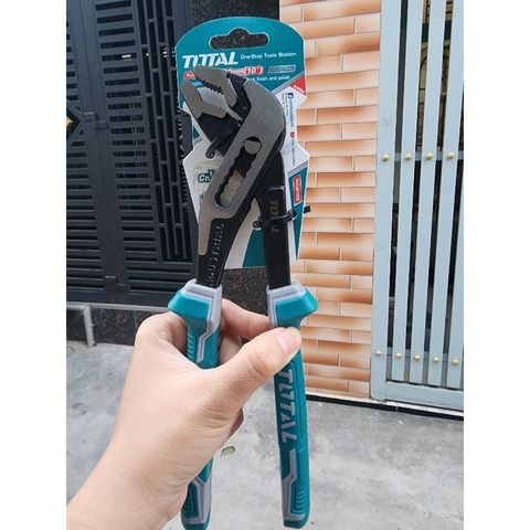 Kìm Mỏ Quạ 10 Inch Total THT281006 - Dụng Cụ Tiện Ích An Toàn Chống Gỉ Sét, Có Lớp Cách Điện 1000V, Tay Cầm Chống Trượt