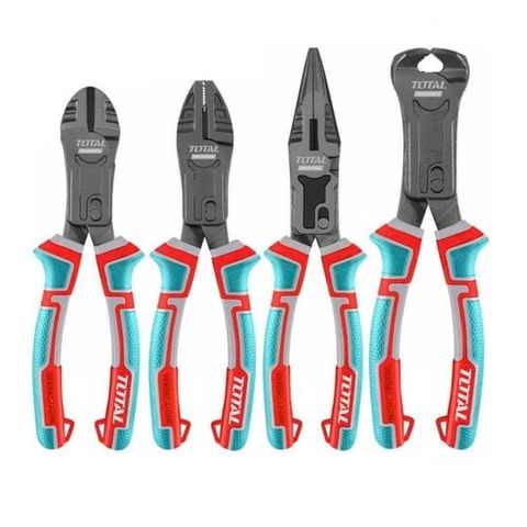Bộ 4 Kềm Trợ Lực THT2CK241S - Kềm Răng, Kềm Cắt Tiết Kiệm Năng Lượng, Chất Liệu Cr-V, Tay Cầm TPR Thoải Mái