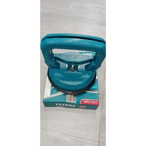 Tay Hít Kính 1 Chấu Total TSP01251 - Dụng Cụ Hỗ Trợ Lắp Đặt Kính, Lực Hút 25kg, Đường Kính 115mm, Tiện Ích Đa Năng