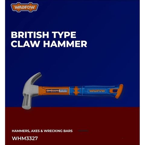 Búa Nhổ Đinh 27mm WadFow WHM3327 - Dụng Cụ Tiện Ích Chất Lượng Cao, Thiết Kế Độc Đáo, Tay Cầm Sợi Thủy Tinh