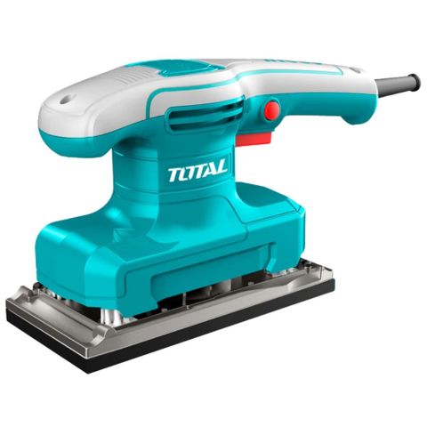 Máy chà nhám chữ nhật 320W Total TF1301836 - Dụng cụ chà mịn bề mặt gỗ, kim loại, dễ cầm, chống rung, chính hãng