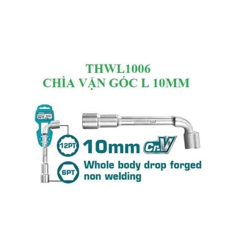 Cần điếu 10mm thép CR-V TOTAL THWL1006 - Dụng cụ chuyên nghiệp, chất lượng cao, bảo hành chính hãng