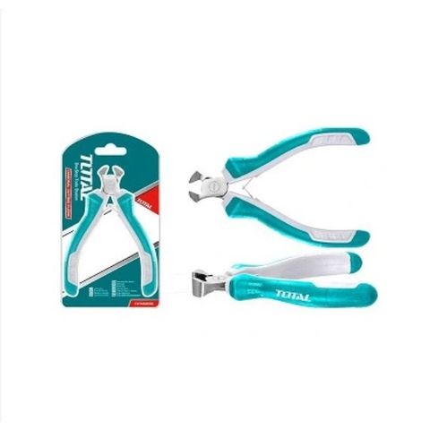 Kìm cắt mini TOTAL THTMN556 - Dụng cụ tiện ích chất lượng cao, đầu kềm chống gỉ, 115mm, tay cầm hai màu, tiện lợi cho mọi công việc