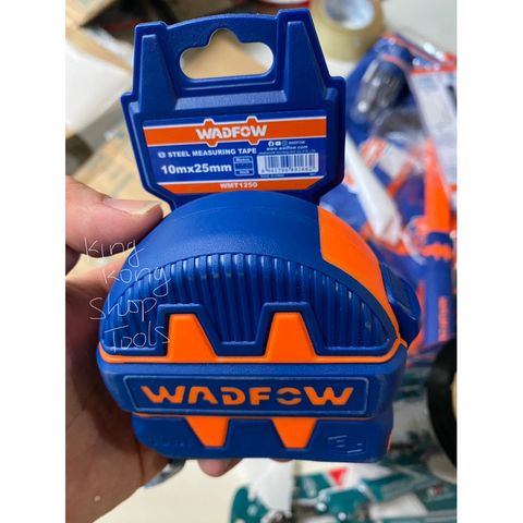 Thước Kéo Thép 10 Mét WADFOW WMT1250 - Thiết Kế Độc Nhất, Đo Mét và Inch, Dụng Cụ Tiện Ích cho Công Trình