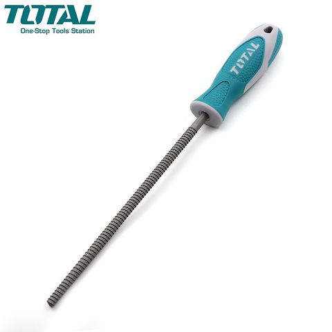 Giũa Gỗ Tròn TOTAL THT91786 - Dụng Cụ Tiện Ích Chất Lượng Cao - Chiều Dài 200mm, Phù Hợp Với Nhiều Mục Đích Sử Dụng