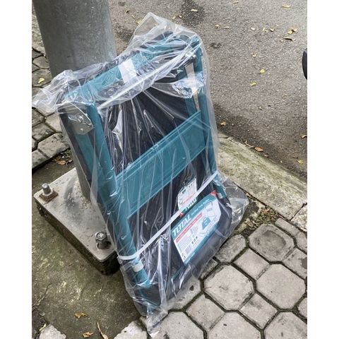 Xe Đẩy Hàng Gấp Gọn TOTAL THTHP11502 - Tải Trọng 150kg, Bánh Xe PU 4 Inch, An Toàn, Tiện Lợi Cho Công Việc Hàng Ngày