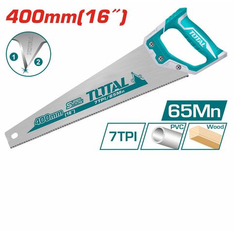 Cưa lá liễu 16 inch TOTAL THT55400 - Dụng cụ tiện ích chuyên dụng, chất lượng cao, bảo vệ răng cưa, giao hàng toàn quốc