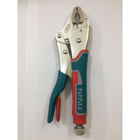 Kìm Bấm Mỏ Cong 10 Inch Thép Cr-V Chất Lượng Cao TOTAL THT191001 - Dụng Cụ Tiện Ích Cho Thợ Sửa Chữa