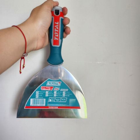 Bay sủi sơn TOTAL 150mm - Dụng cụ sửa chữa chất lượng cao, cán thép không gỉ, chịu nhiệt, THT831506