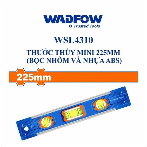 Thước Thủy Mini WADFOW WSL4310 - Dụng Cụ Hỗ Trợ Thiết Kế Có Nam Châm Hút, Chiều Dài 225mm, Tiện Ích Cho Công Việc Nghệ Thuật