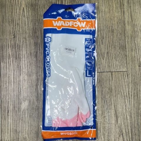 Găng Tay Cao Su WADFOW WVG932L - Dùng Vệ Sinh Nhà Cửa và Làm Vườn, Chất Liệu PVC Chất Lượng Cao, Kích Thước 32cm
