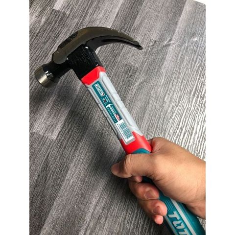 Búa Nhổ Đinh Total THCH61016 450g - Thiết Kế Ergonomics, Thép Cao Cấp, Nhổ Đinh Dễ Dàng, Bền Bỉ và Tiện Lợi Cho Xây Dựng