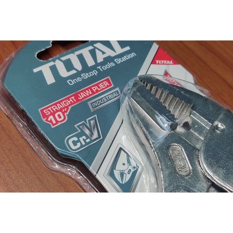 (KKT) Kìm Bấm Hàm Thẳng 10 inch thép Cr-V loại tốt TOTAL THT191006