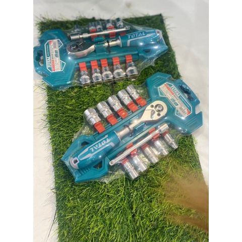 (AT8) Bộ Đầu túyt 12 chi tiết 5-14mm 1/4 inch TOTAL THT14114126 [KT]