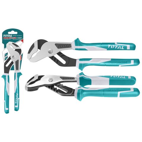Kìm Mỏ Quạ Mở Ống Nước 10 Inch TOTAL THT281005 - Dụng Cụ Tiện Ích Chất Liệu Cr-V, Tay Cầm Hai Màu