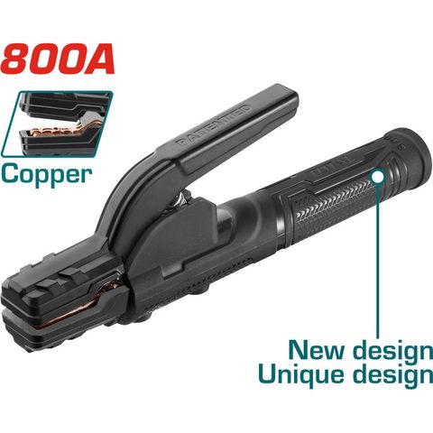 Kìm Hàn 800A Total TWAH8006 - Dụng Cụ Hàn Chất Lượng Cao, Thích Hợp Hàn Dưới 630A, Xuất Xứ Trung Quốc