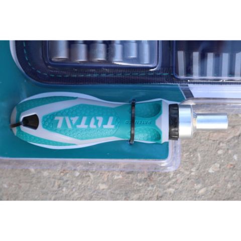 Bộ Tua vít 26 chi tiết tự động 2 chiều TOTAL TACSD30266 - Dụng cụ sửa chữa cầm tay đa năng cho thợ sửa chuyên nghiệp và nghiệp dư