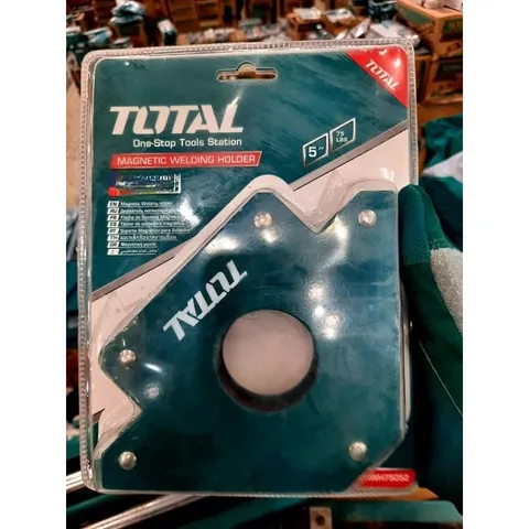 Ke Nam Châm Hàn 5 Inch Total TAMWH75052 - Lực Hút 75Lbs, Giúp Giữ Góc 45° 90° 135° Chắc Chắn Cho Người Thợ Hàn