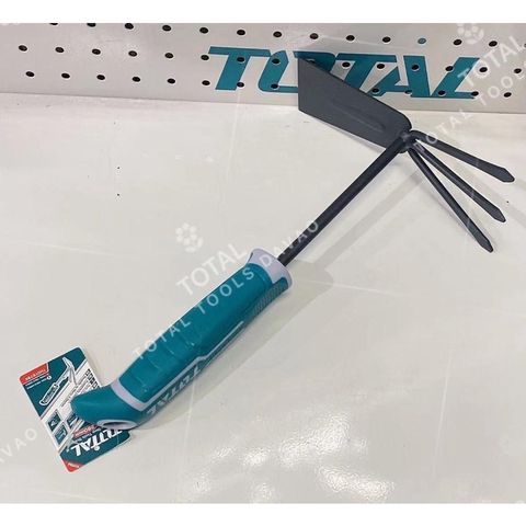 Cây Cào Đất Làm Vườn TOTAL 290mm - Dụng Cụ Chăm Sóc Cây Cảnh Chất Lượng Cao, Tay Cầm Tiện Lợi, Thép Carbon Bền Bĩ