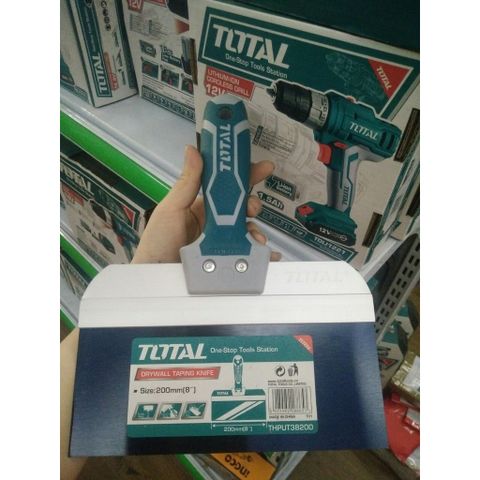 Dụng Cụ Cạo Sơn 8 Inch TOTAL THPUT38200 - Thiết Kế Độc Đáo, Tấm Lót Nhôm, Dụng Cụ Tiện Ích Cho Nghệ Nhân và Thợ Xây Dựng