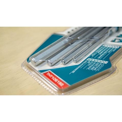 Bộ 9 Chìa Lục Giác Dài TOTAL THT106192 - Công Cụ Tiện Ích Kích Thước 1.5-10mm Cho Thợ Sửa Chữa Chuyên Nghiệp