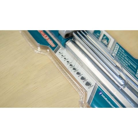 Bộ 9 Chìa Lục Giác Dài TOTAL THT106192 - Công Cụ Tiện Ích Kích Thước 1.5-10mm Cho Thợ Sửa Chữa Chuyên Nghiệp
