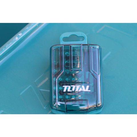 Hộp 30 Mũi Bắt Vít 25mm TOTAL TACSD10306 - Dụng Cụ Thay Đổi Nhanh, Đầu Giữ Mũi, Bộ Mũi Đa Dạng PZ, PH, SL, T, H